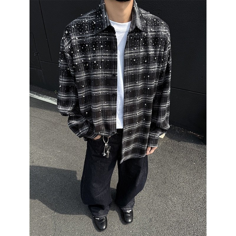 6f0b8d9d-d719-4f3b-8a10-71d1434a913e_trans.jpeg Starry Heavy Embroidery Hot Drilling Shirt Men's Retro Coat - Image 3