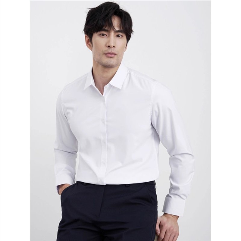 O1CN01nKoG371pYt3avrJDK_2216010525373-0-cib.jpg Lightly Mature Business Wine Red Shirt Men - Image 6