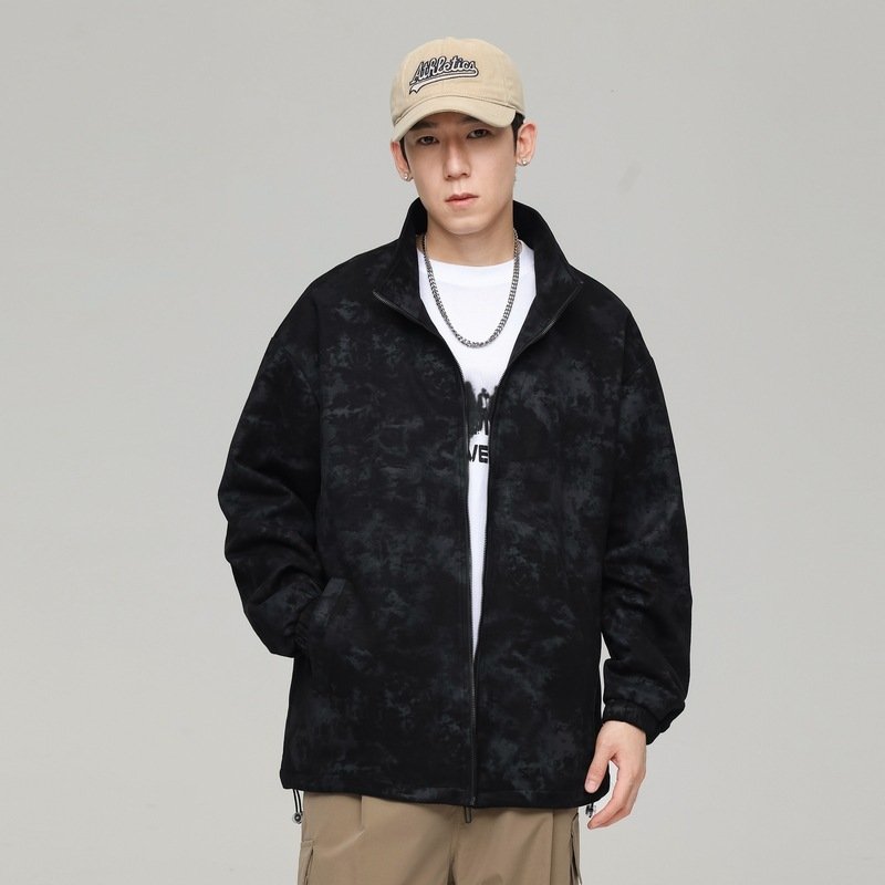 b06569a7-1d53-40c6-810c-4c045858a3a0.jpg Hong Kong Style Trendy Jacquard Techniques Jacket Men - Image 6