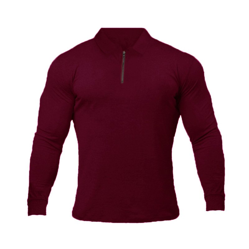 006d2a45-95e4-452d-a7a2-879a6222b1fc.jpg Fitness Sports Long-sleeved Polo Shirt Men Fashion Casual